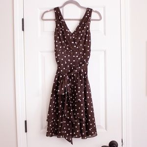 White House Black Market Polka Dot Dress